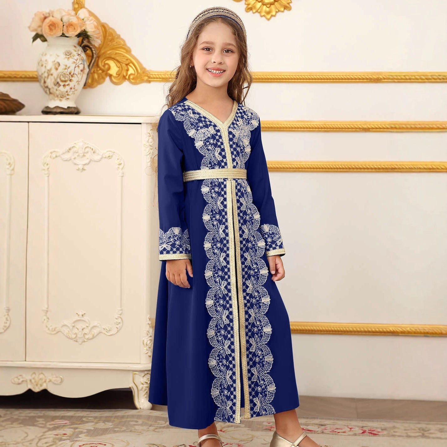 Children's Long Robe Dress