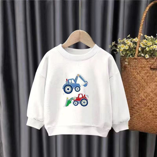 B3-M34 Spring and Autumn cotton New Children's Sweater Children's Long Sleeve Top - Mixbatch