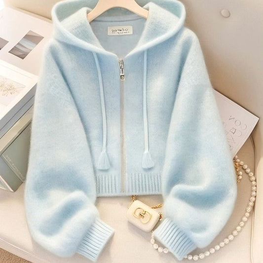 P sweater jacket