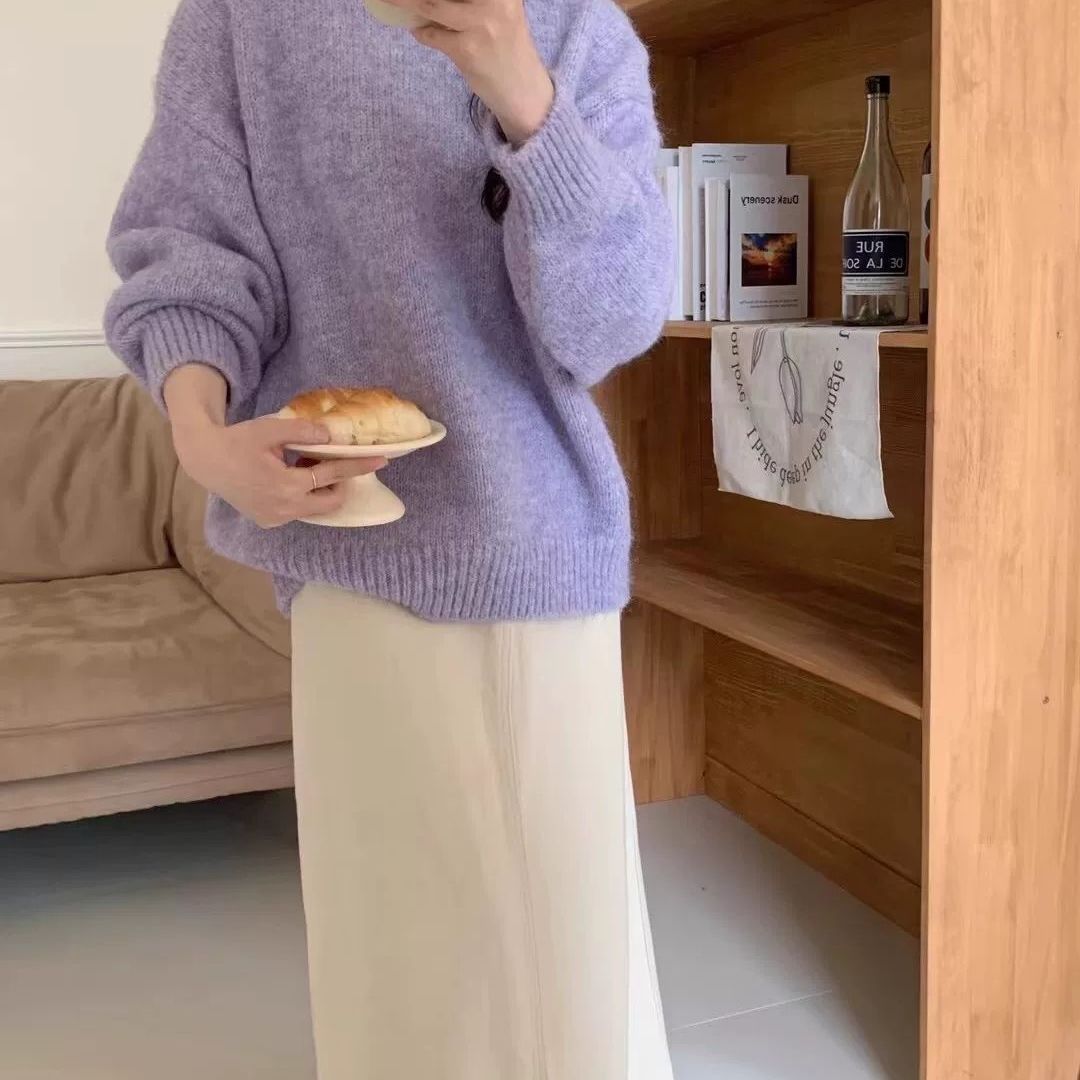 P knitted top sweater