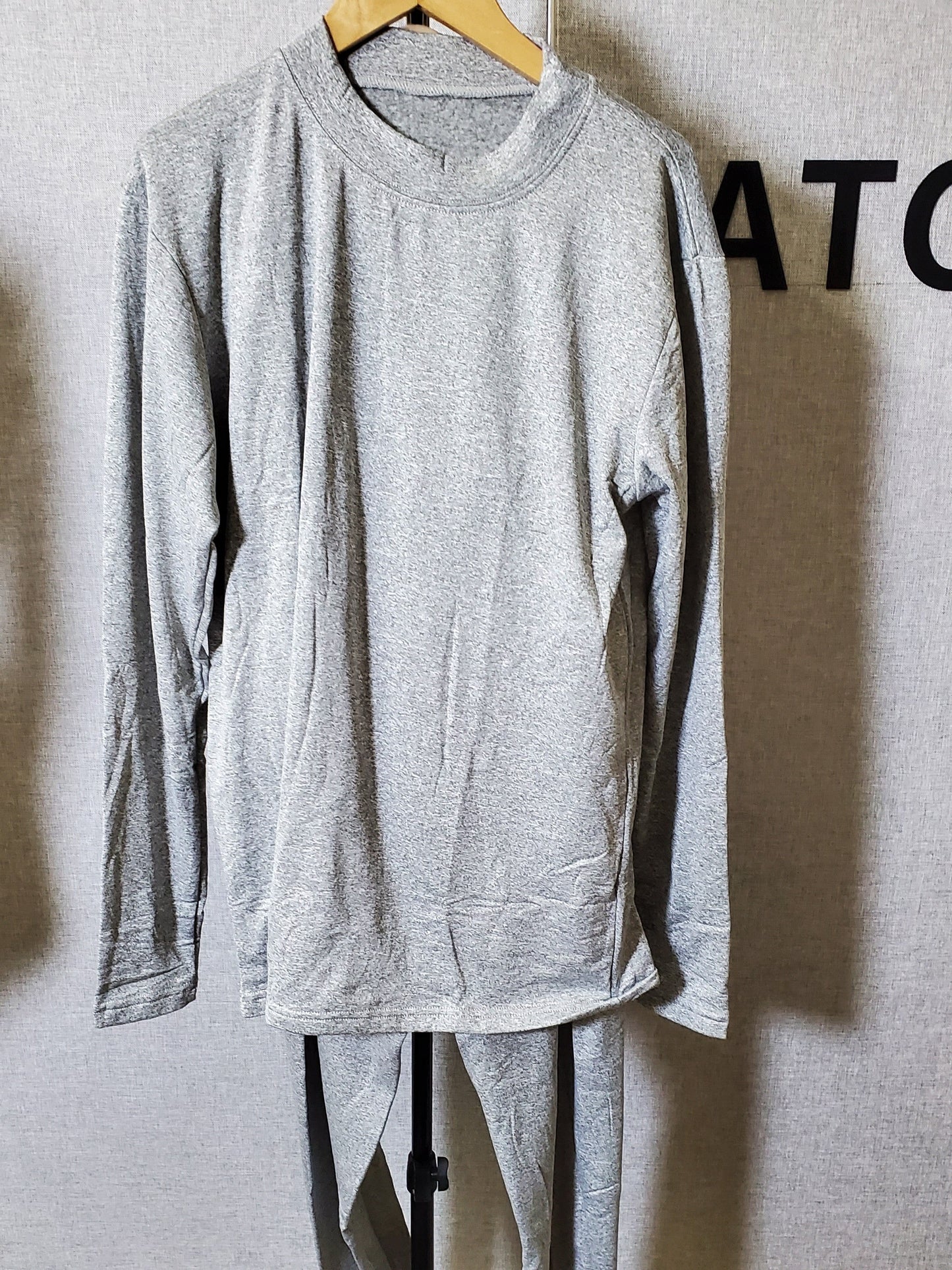 B2-m18 Casual women's two-piece set round neck long-sleeved two-piece set - Mixbatch