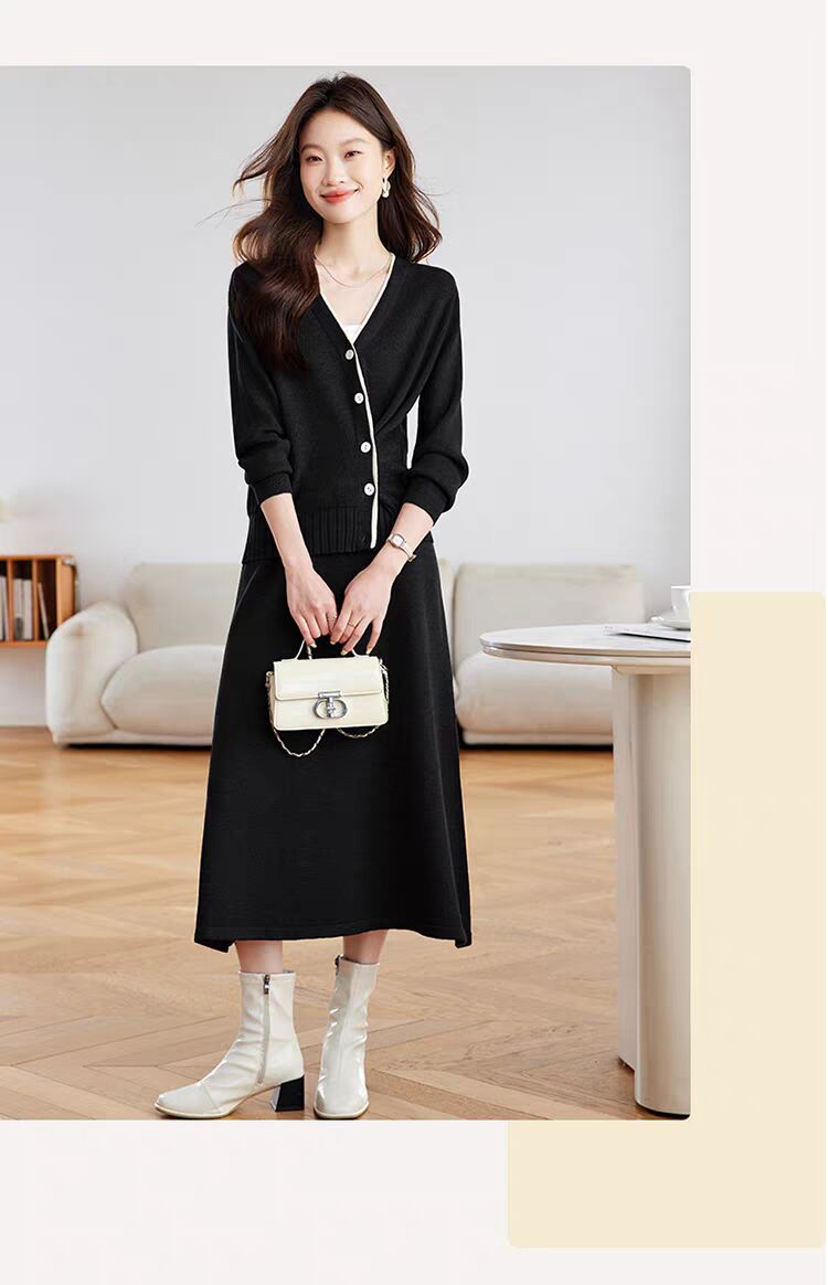 Knitted Two-Piece Set