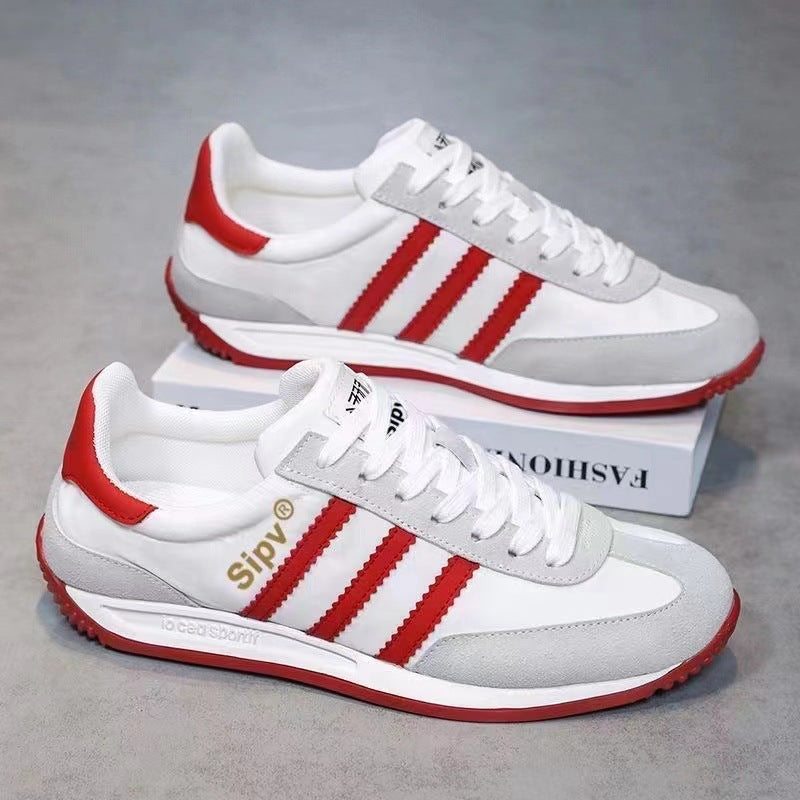 A Men's Forrest Gump Shoes Lightweight Breathable Sneakers Low Top Versatile Casual Shoes Outdoor Fashion Men's Shoes