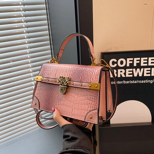 A crocodile women's bag