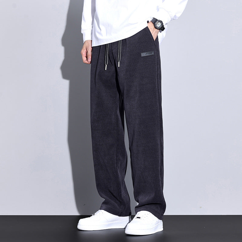 A men's fleece trousers