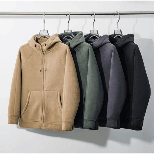 A men's fleece jacket