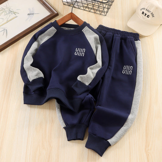 A Children's two-piece sweatshirt set
