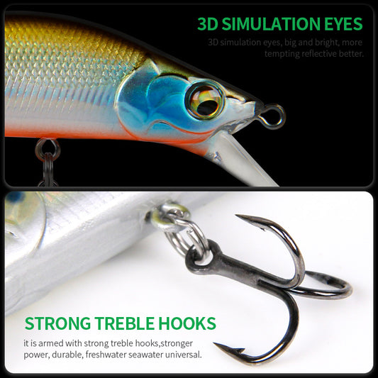 A Luya bait fake bait plastic fishing gear