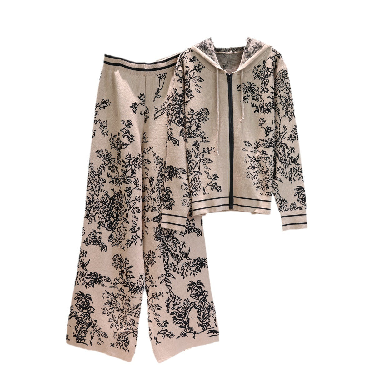 A knitted two-piece set