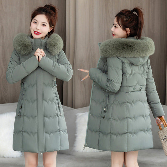 A lady's winter thermal jacket