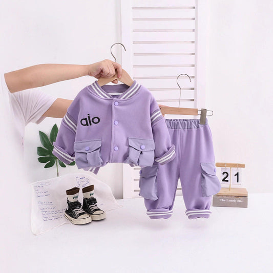 A children's fleece set