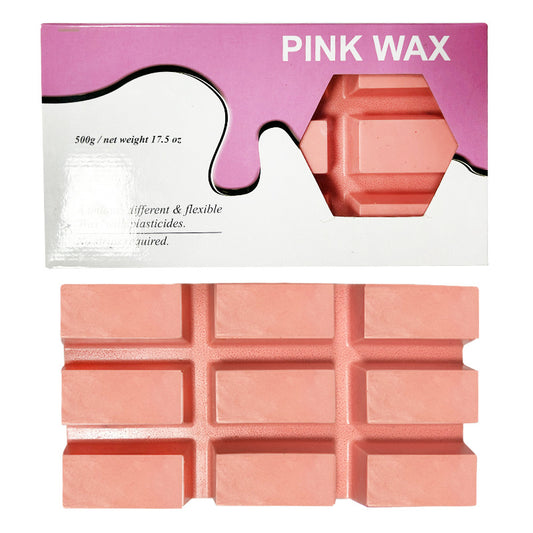 A Solid paper-free hair removal beeswax block 500G box, Jiugongge hair removal wax block, hair removal wax cake