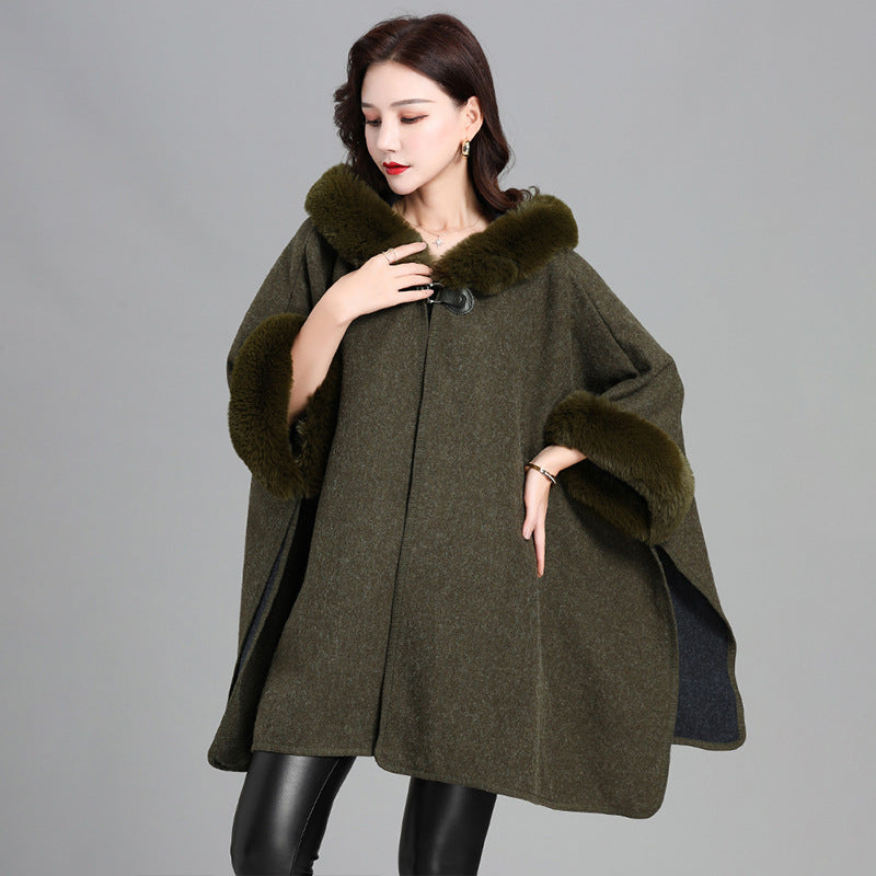 A cape coat