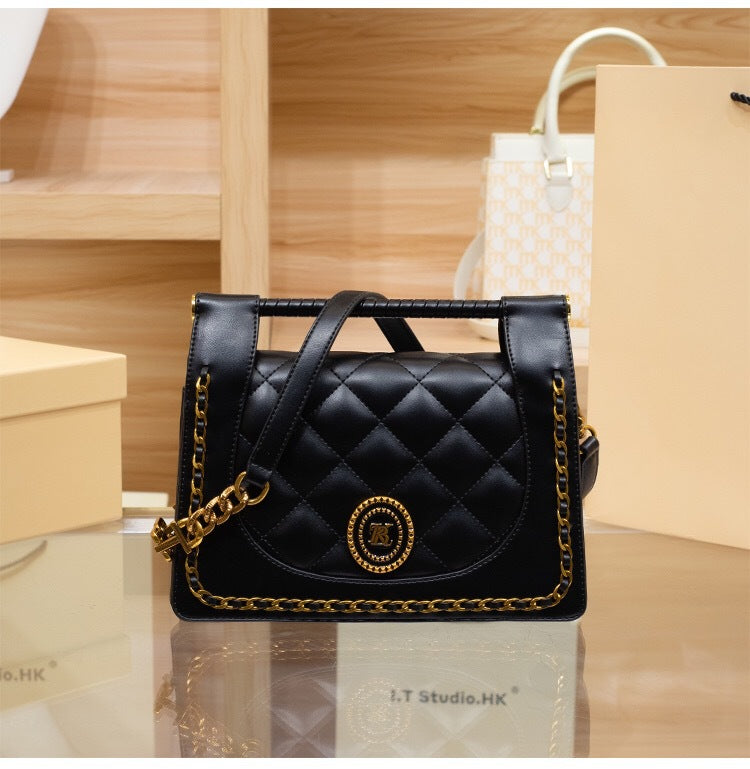 A shoulder messenger bag