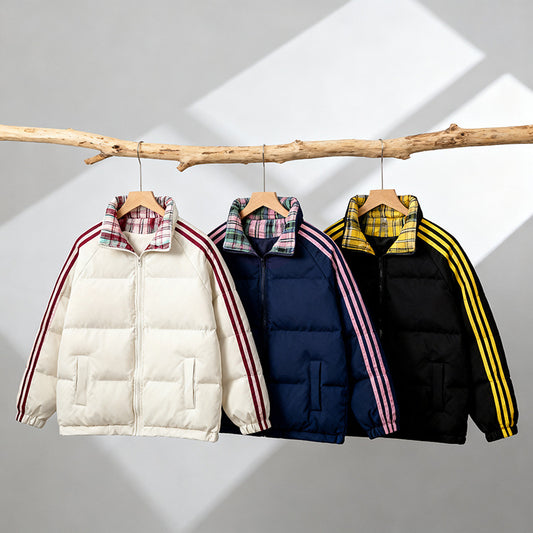 A Winter coat for men and women of the same style