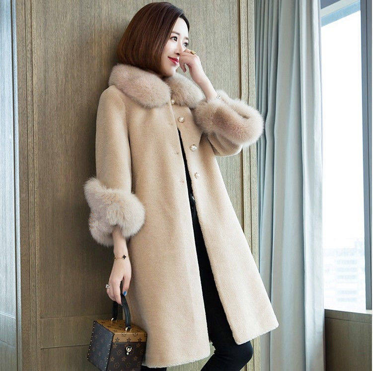 A medium and long coat