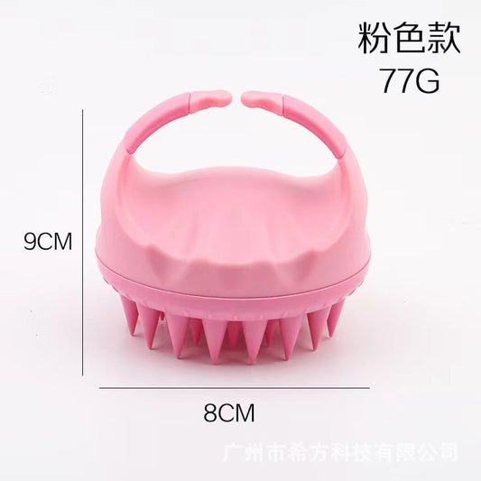 A shampoo brush massage brush