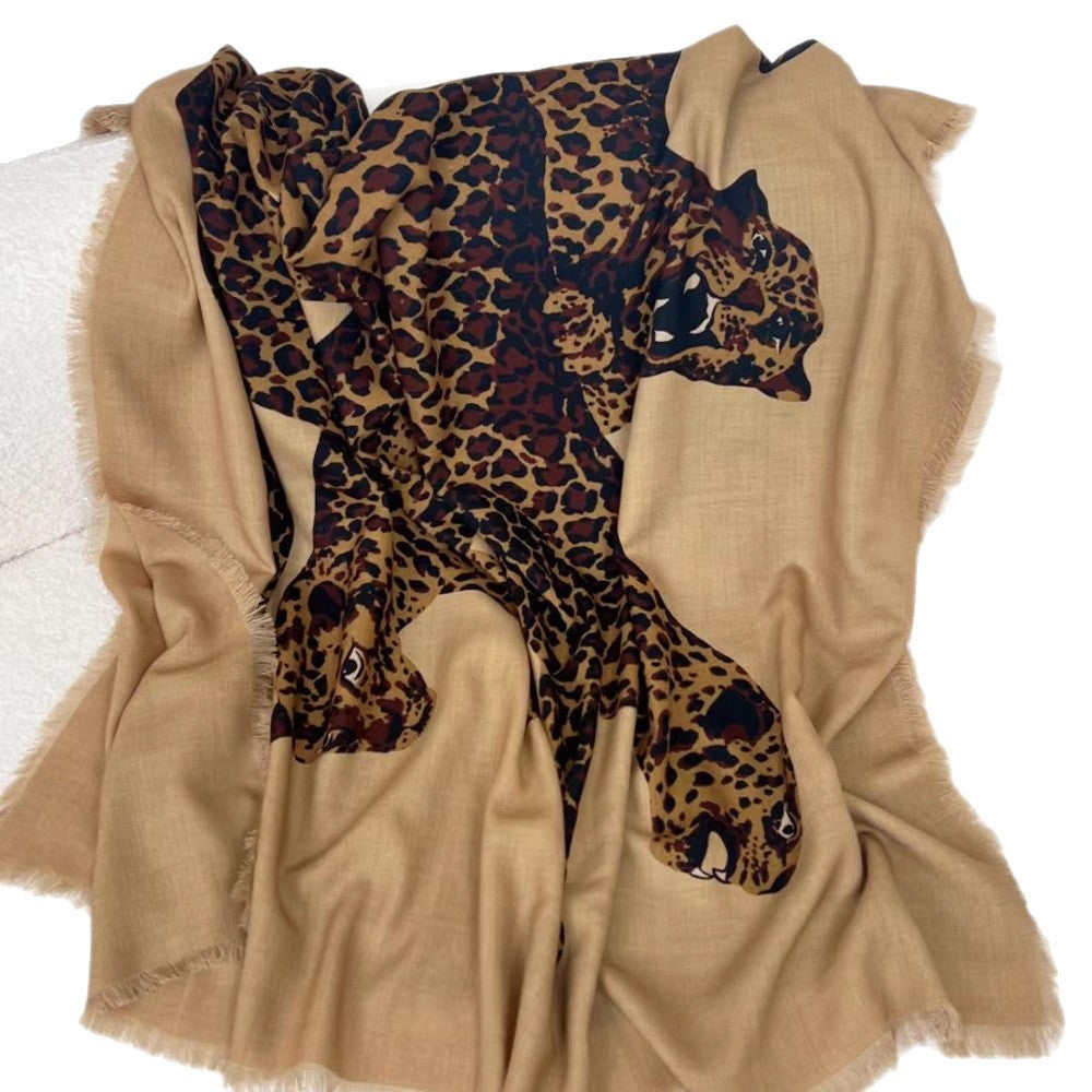 A-printed scarf shawl