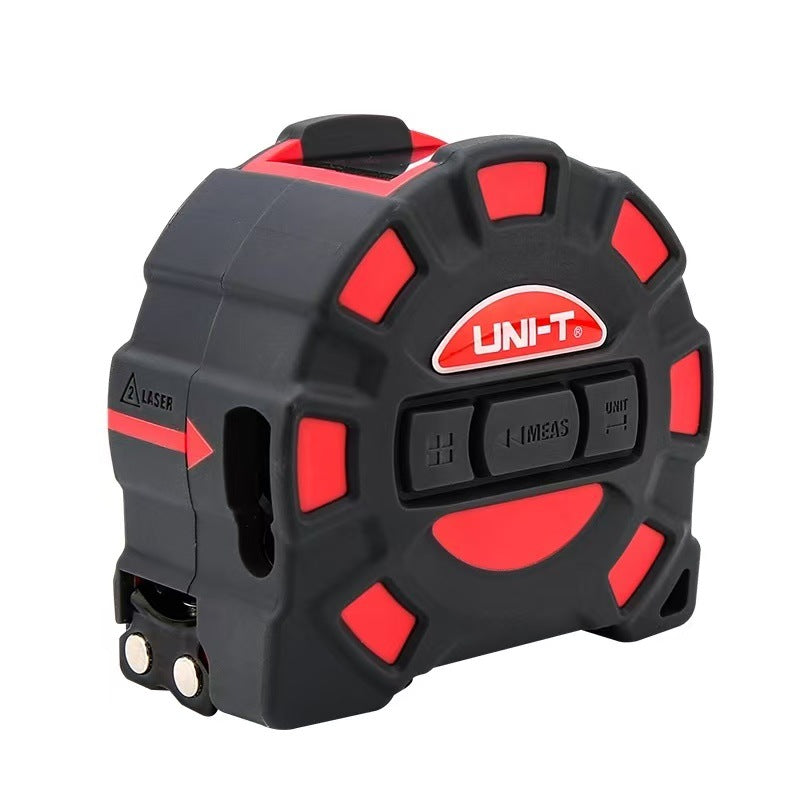 A LM60T Laser Rangefinder 60m Infrared Electronic Measure Digital Display Steel Tape Measure