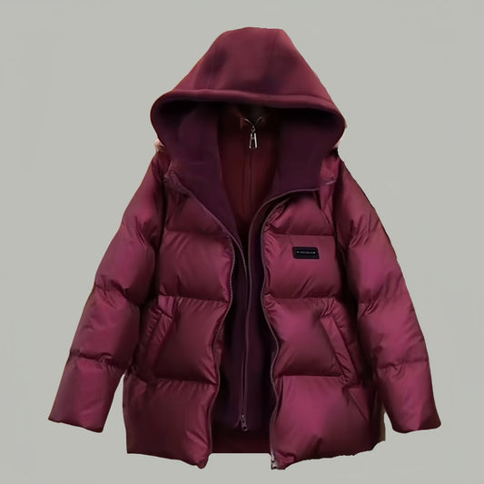 A children's clothing autumn and winter new cotton jacket down cotton thickened warm casual bread jacket hooded jacket