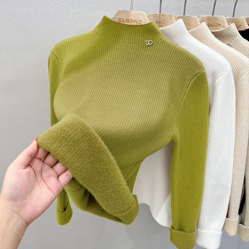 A Knitted sweater thermal top