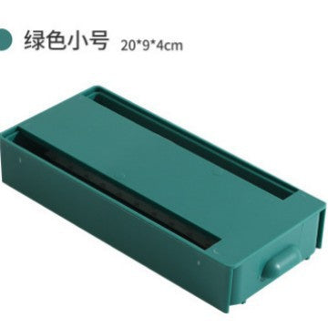 A drawer storage box