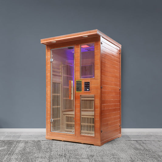 A steam room solid wood carbon crystal plate far infrared light wave