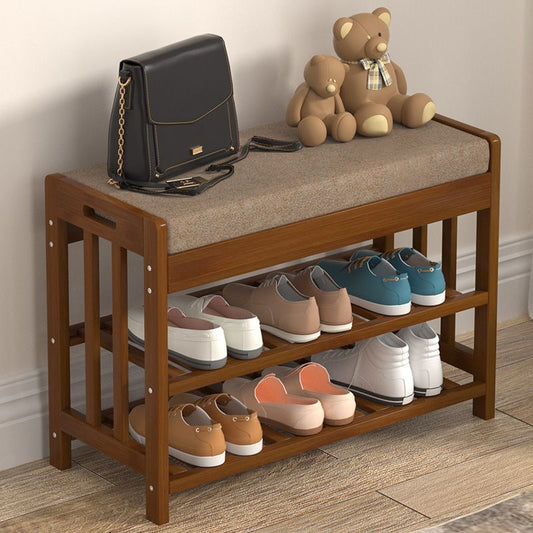 P shoe changing stool shoe cabinet