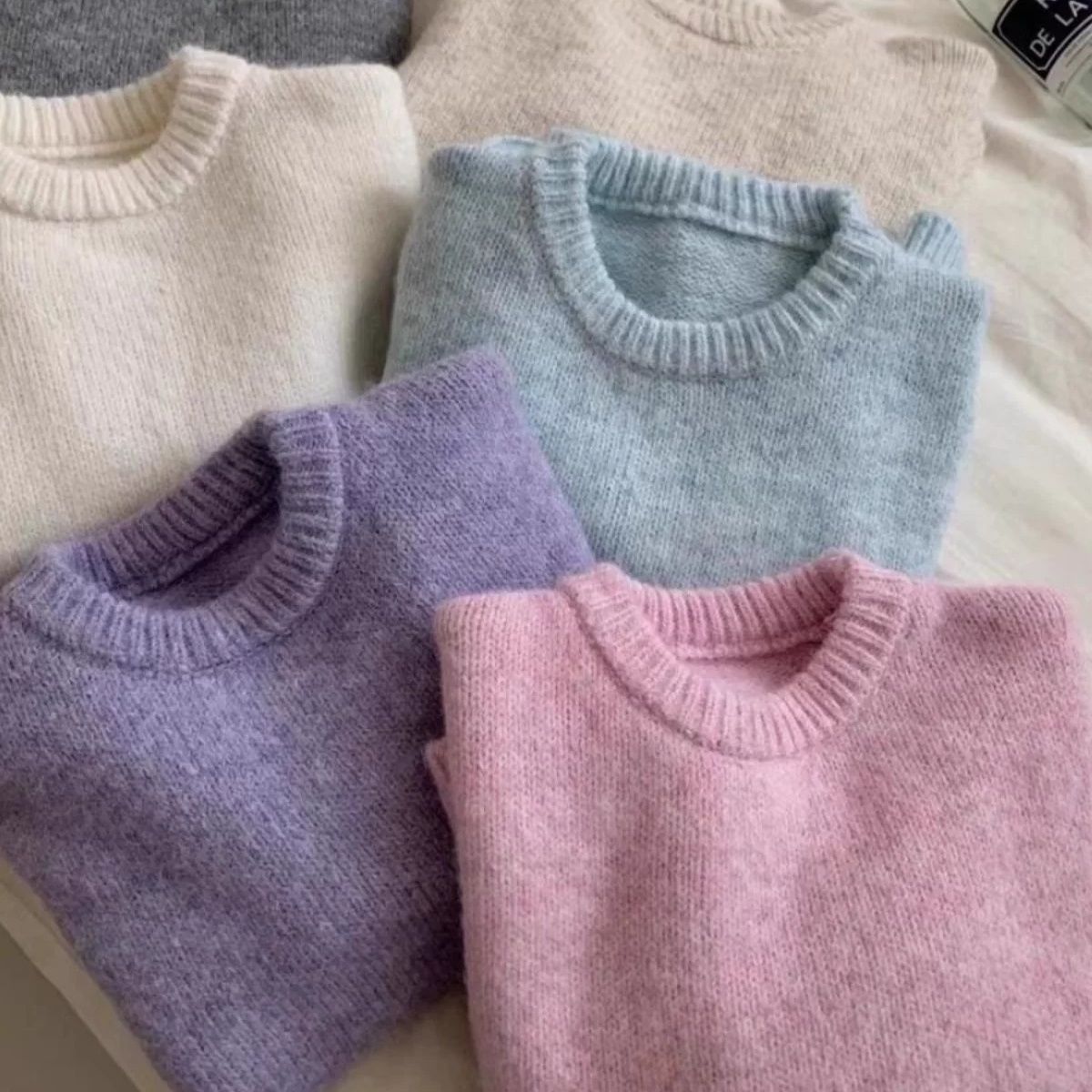P knitted top sweater