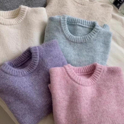 P knitted top sweater