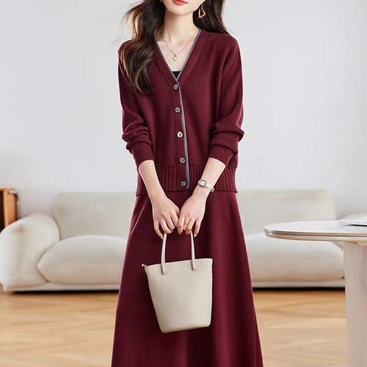 Knitted Two-Piece Set