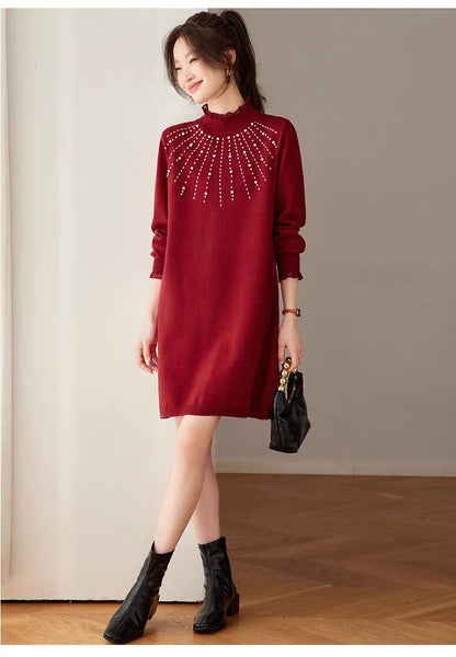 Autumn and Winter Knitted Sweater