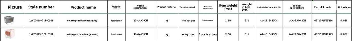 Cat Litter Box Pet Supplies