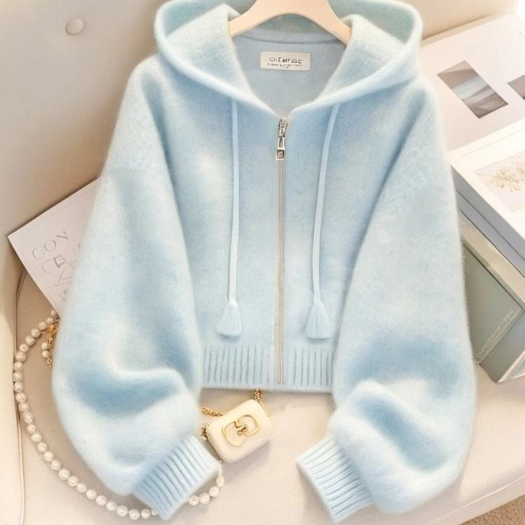 P sweater jacket