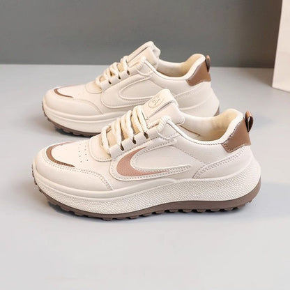 P new versatile retro niche muffin breathable thick sole lightweight non-slip dad shoes