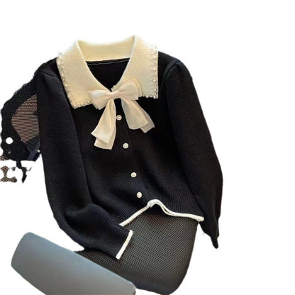 Bow Pearl Sweater