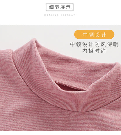 Children's Mid-Neck Thermal Underwear Set