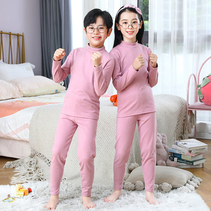 Children's Mid-Neck Thermal Underwear Set