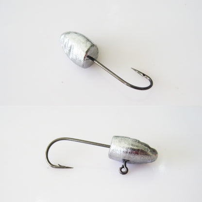 A barbed lead hook primary color hook