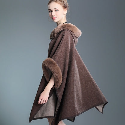 A cape coat