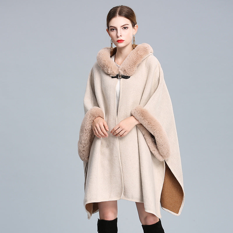 A cape coat
