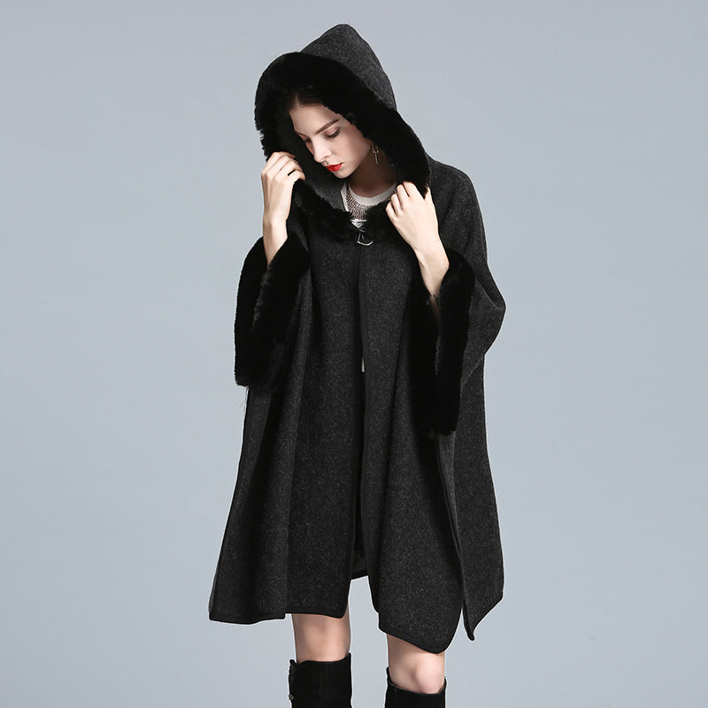 A cape coat