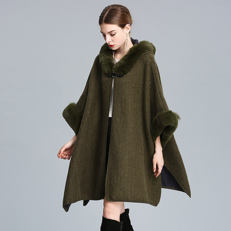 A cape coat
