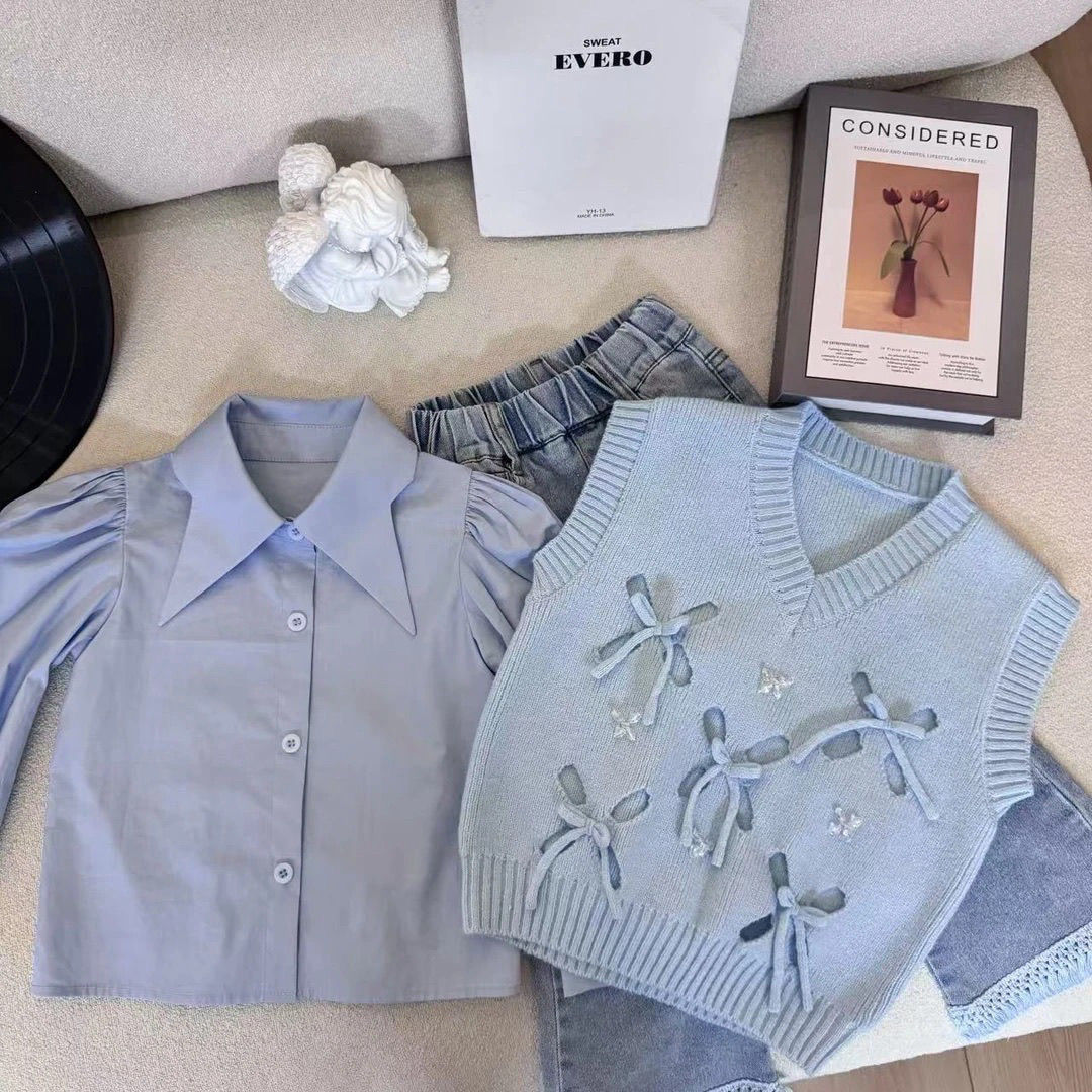 P Children's Shirt Jeans Set