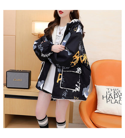 Fleece-Lined Thickened Two-Way Lamb Wool Cardigan Coat for Women