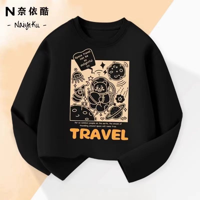 B3-M34    Spring and Autumn cotton New Children's Sweater Children's Long Sleeve Top - Mixbatch