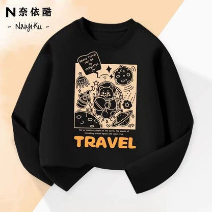 B3-M34    Spring and Autumn cotton New Children's Sweater Children's Long Sleeve Top - Mixbatch