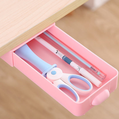 A drawer storage box