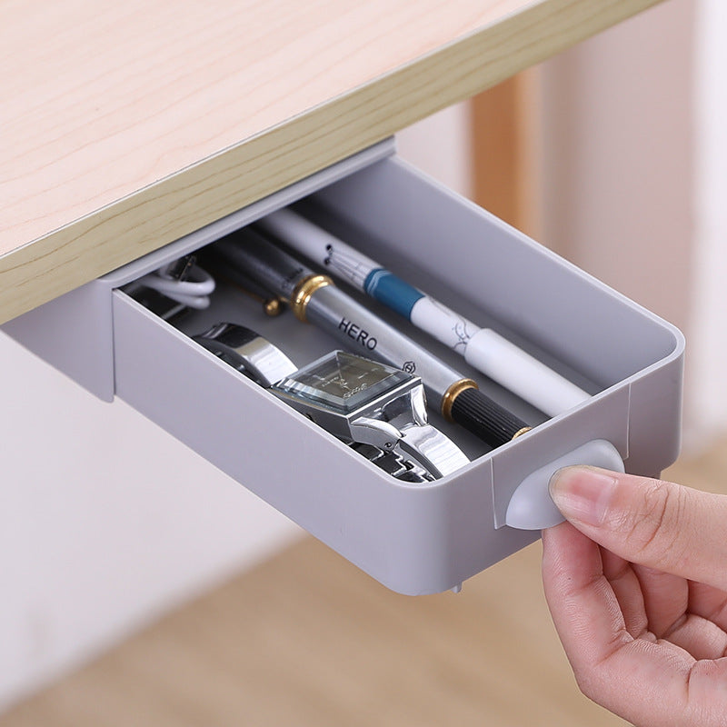 A drawer storage box