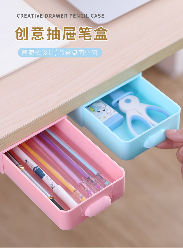 A drawer storage box